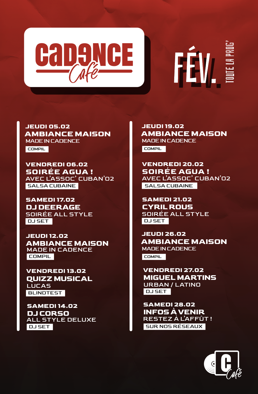 Programmation musicale octobre 2025